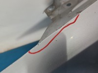 Błotnik przód lewy Skoda Rapid LA7W