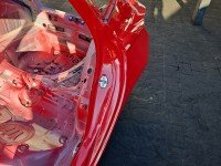 Błotnik tył lewy Seat Ibiza V KJ 6F ćwiartka czerwony LS3H