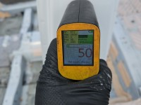 Próg lewy SŁUPEK ŚRODKOWY B Ford S-max II MK2 HB 5d biały 5F