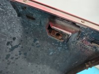 Zderzak przód przedni Daewoo Lanos czerwony