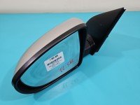 Lusterko lewe pin Nissan Qashqai I J10 06-13 HB 5d kolor srebrny KYO europa