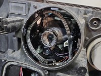 Reflektor lewy lampa przód Land Range Rover III L322 01-12 EUROPA 1307329246