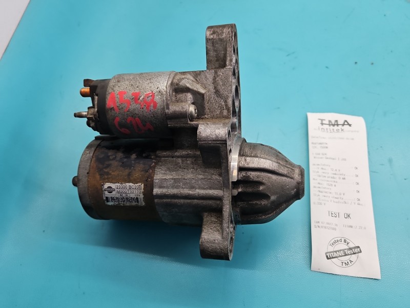 TEST Rozrusznik Nissan Qashqai I J10 06-13 1.6 16V M000T32172, 23300BC20B