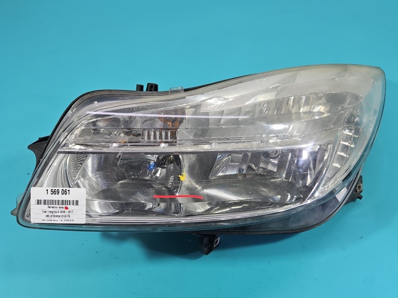 Reflektor lewy lampa przód Opel Insignia A EUROPA 13226782