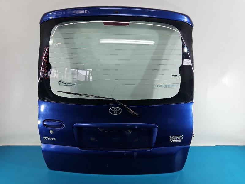 Klapa tył BAGAŻNIKA SZYBA Toyota Yaris verso HB 5d 6N9