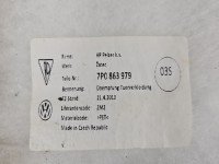 Tapicerka drzwi przód prawa boczek Porsche Cayenne II 7P5867012D