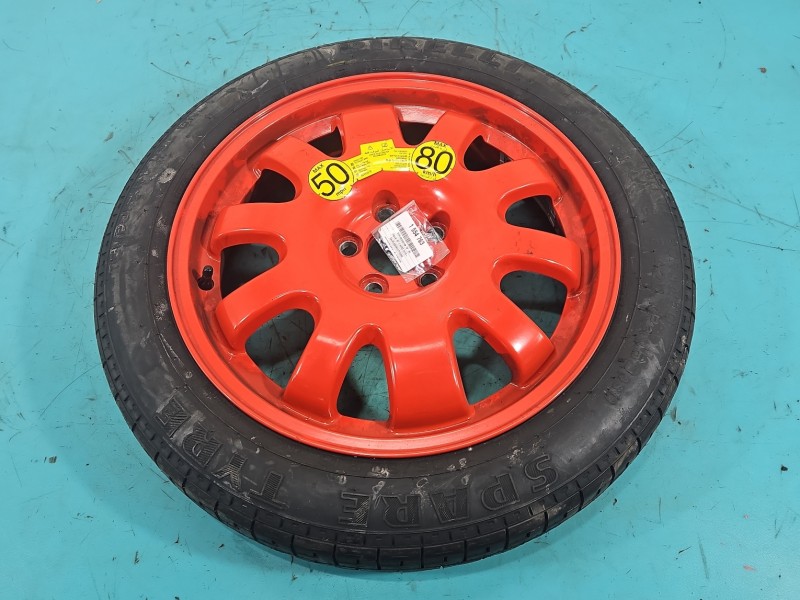 Koło zapasowe 18" dojazdowe dojazdówka JAGUAR XF II X260 Rozstaw śrub: 5x108, Pirelli, 135 mm, Profil opony: 80,...