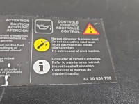 Osłona ZAŚLEPKA PLASTIK CHŁODNICY Renault Laguna III 620780001