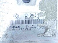 Komputer zestaw Vw Sharan 038906019, 0281010216 1.9 tdi