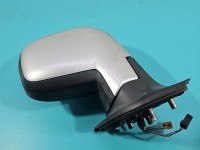 Lusterko lewe pin Citroen Berlingo II HB 5d kolor srebrny EZRC europa