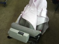 Fotel prawy przód pasażera Mercedes W212 5d EUROPA