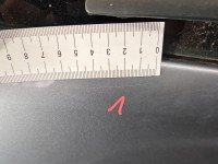 Klapa tył Opel Zafira B HB 5d srebrny
