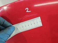 Maska przednia Fiat Punto I czerwony