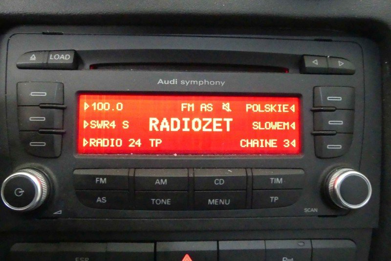 Radio fabryczne Audi A3 8P 8P0035195P radioodtwarzacz Radio fabryczne Audi A3 8P 8P0035195P radioodtwarzacz