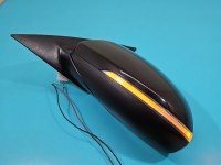 Lusterko lewe pin Kia Optima IV 15-20 kombi czarny ABP - AURORA BLACK PEARL 5d europa