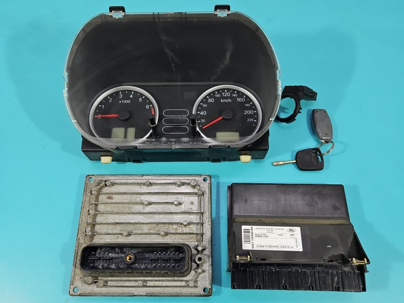 Komputer Sterownik silnika 4S61-12A650-EB, 4S6F-10849-EA Ford Fusion 1.4 16V