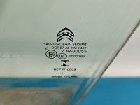 Szyba drzwi przód lewa KIEROWCY Citroen DS5 11-15 IMPRK1580927, Kod lakieru: KWED, HB 5D Podwójna HB