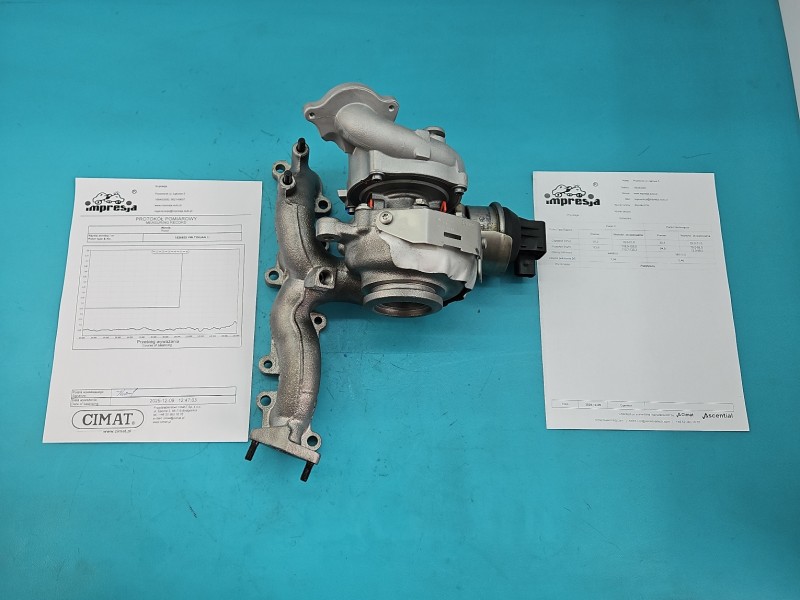 Turbosprężarka Regenerowana Vw Tiguan I 07- BV43B-0139, 03L253016F, LJ50161271 01924 2.0 TDI (CBAB) 140KM