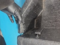 Wkład styropian bagażnika koła zapasowego Skoda Fabia III 6V9863957A