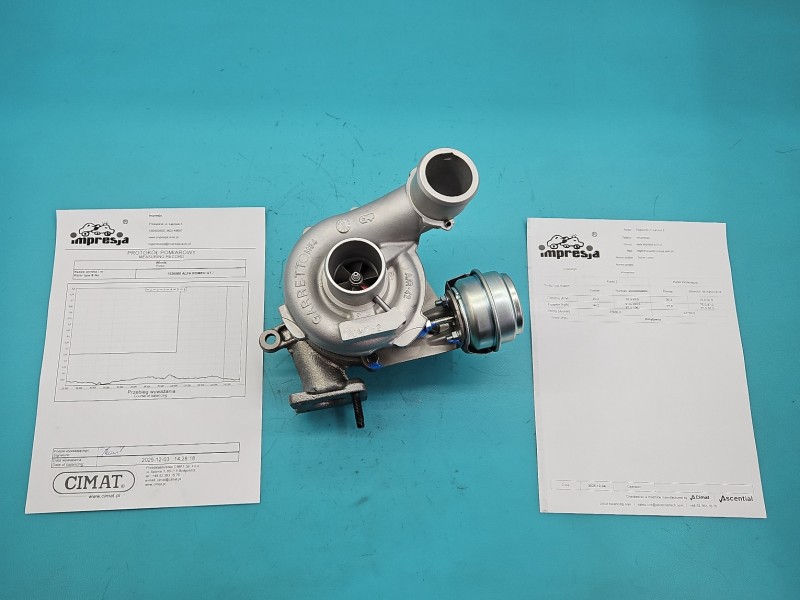 Turbosprężarka Regenerowana Alfa romeo Gt 760497-2, 55200925, 55205370 1.9 jtd 150KM