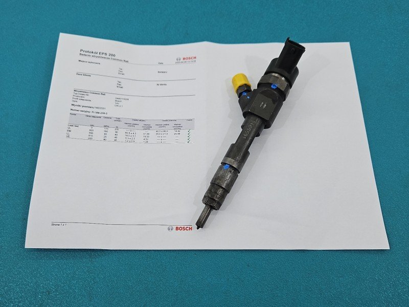 TESTOWANY Wtryskiwacz Renault Megane II 0445110230, 8200389369 1.9 dci TESTOWANY Wtryskiwacz Renault Megane II 0445110230, 8200389369 1.9 dci