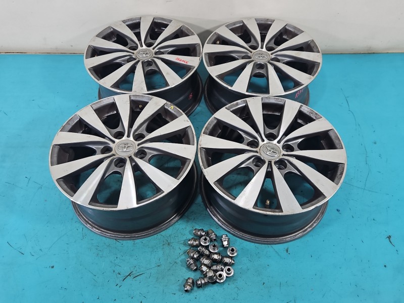 4X alufelgi felgi 16" komplet Toyota Corolla Verso II R16