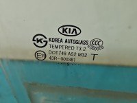 Szyba drzwi przód prawa Kia Soul I 08-13 HB