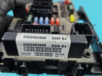 Sterownik moduł komfortu Peugeot 307 9650663980 Peugeot, BSM B4