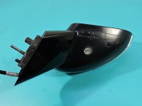 Lusterko prawe Citroen C4 Picasso II 13-19 malowana, elektryczny, Europejska, 10+8pin, małe rysy na obudowie i szkle...