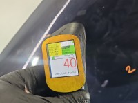 Błotnik przód lewy Fiat Grande Punto granatowy 475