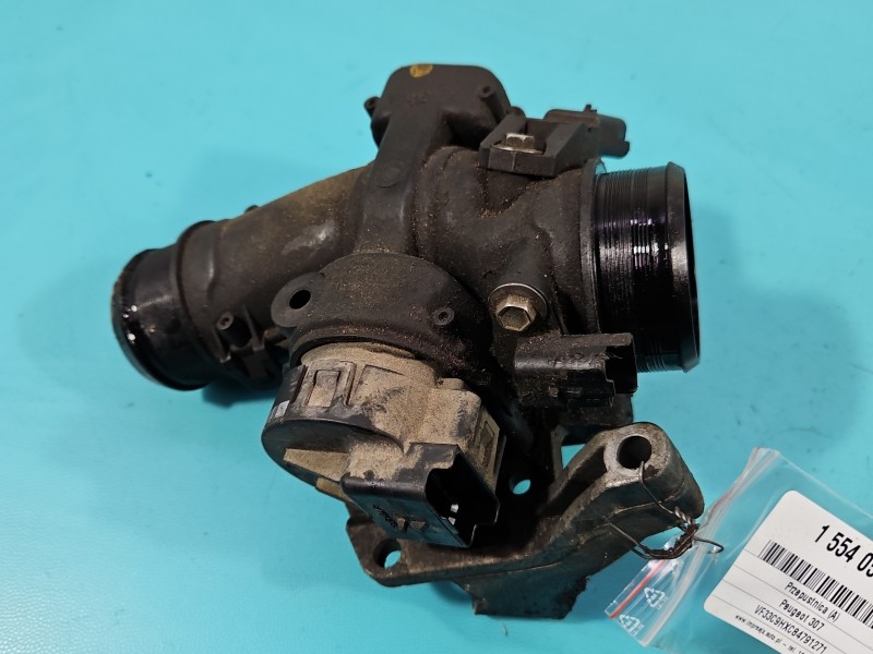 Przepustnica Peugeot 307 9660030480, 25365285 1.6 hdi