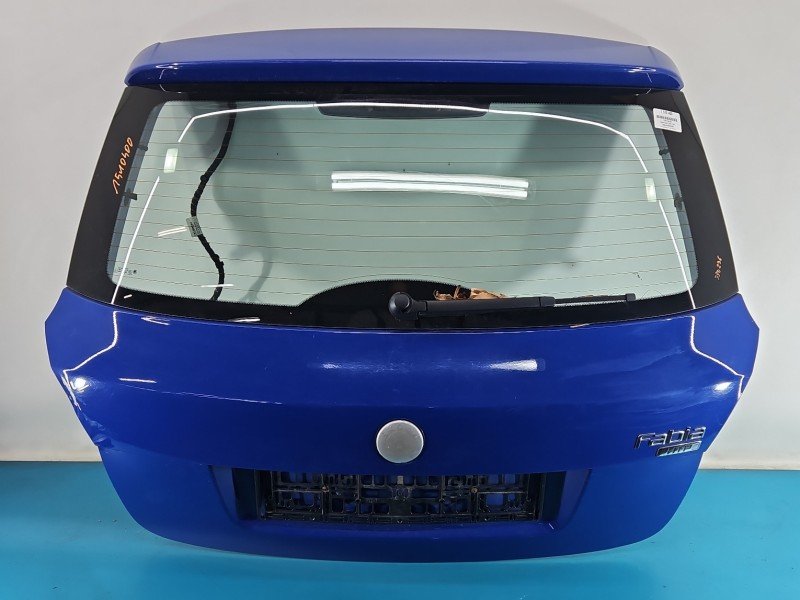 Klapa tył Skoda Fabia II HB 5d niebieski 4590 Klapa tył Skoda Fabia II HB 5d niebieski 4590