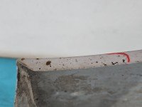 Błotnik przód prawy Mercedes CLS C219 W219 srebrny 775U IRIDIUM SILVER - METALLIC FINISH C775