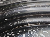 Koło zapasowe 16" dojazdowe dojazdówka Peugeot 308 II T9 Rozstaw śrub: 5x108, Continental, 125 mm, Profil opony: 85, P308T9,...
