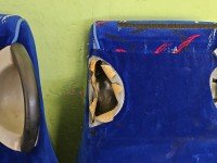 Fotel tył lewy II rząd tylny Vw Transporter T5 2 rząd