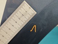 Błotnik przód prawy Renault Clio III stalowy TEJ47