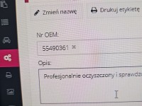 Wtryskiwacz Opel Astra V K 55490361 1.5 cdti (LXD)