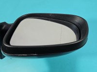 Lusterko lewe VOLVO V70 III 8pin, rysy na obudowie. Dwie rysy na szkle o długości dwóch centymetrów 472-46 europa