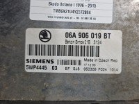 Komputer Sterownik silnika 06A906019BT, 5WP444503 Skoda Octavia I 1.6 SR