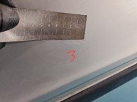 DRZWI PRZÓD LEWE KIEROWCY Audi 80 B4 4d srebrny