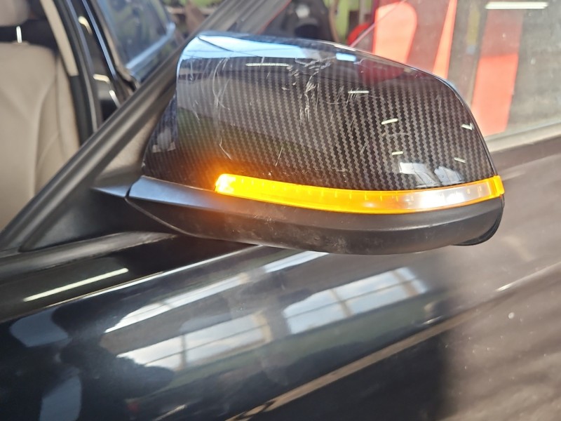 Lusterko lewe bmw F30 elektryczny, Europejska, Porysowane, składane elektrycznie. 5pin europa