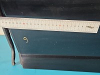 Drzwi tył lewe Peugeot 407 sedan 4d czarny, EXLD