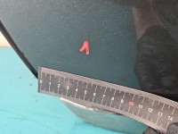 DRZWI PRZÓD LEWE KIEROWCY Peugeot 2008 I 13-19 5d beżowy EVL