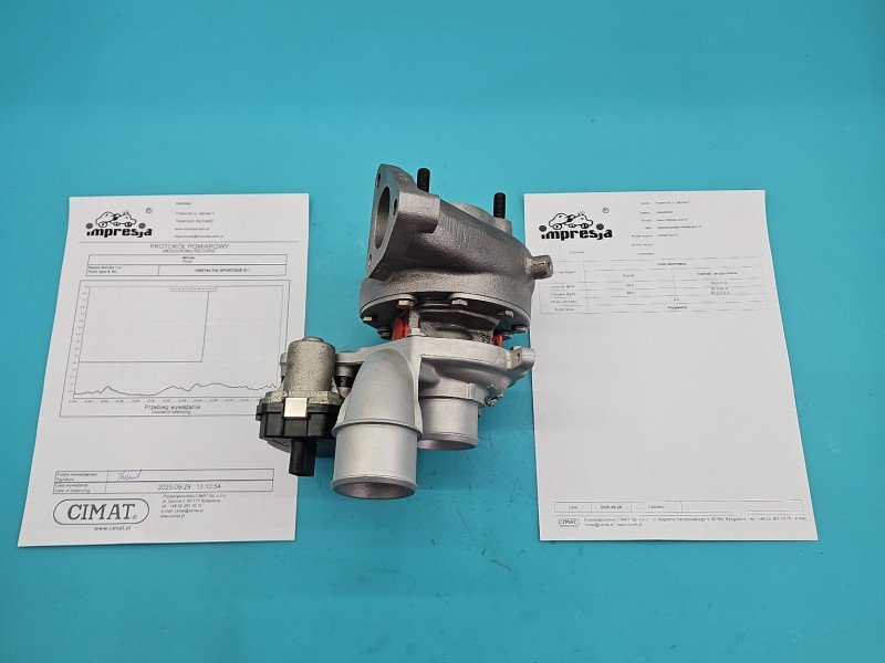 Turbosprężarka Regenerowana Kia Sportage III 10-15 54399700107, 54399880107, 282312F300 2.0 crdi 136KM Turbosprężarka Regenerowana Kia Sportage III 10-15 54399700107, 54399880107, 282312F300 2.0 crdi 136KM