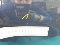 Drzwi tył lewe Bmw f10 f11 sedan 4d A89 Imperialblau Brillanteffekt Metallic