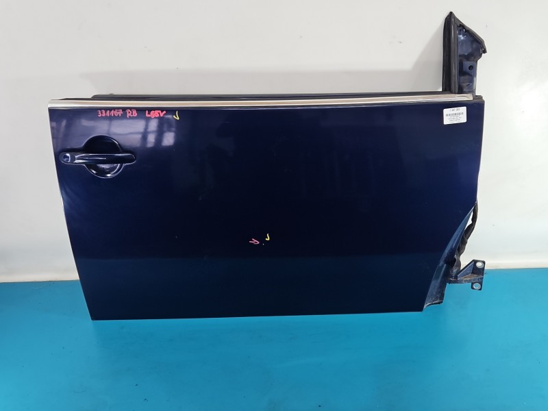 DRZWI PRZÓD PRAWE PASAŻERA Vw New Beetle 98- 2d granatowy, LG5V