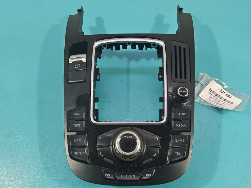 Przełącznik radia nawigacji panel AUDI A4 B8 8T0919609