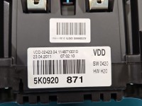 Licznik Vw Golf VI 1.2 TSI 5K0920871 EUROPA