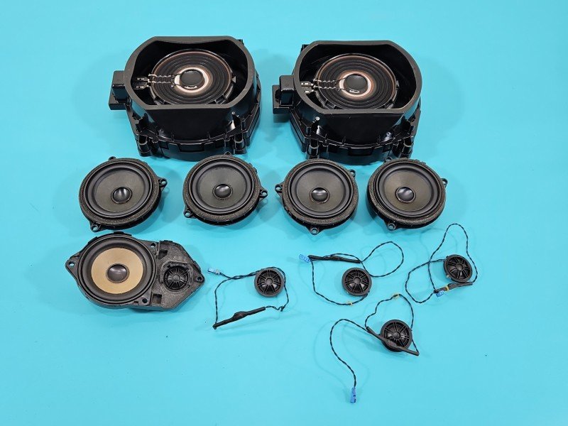 Głośniki komplet BMW X3 F25 9218695, 9240642, 9237280 Głośniki komplet BMW X3 F25 9218695, 9240642, 9237280