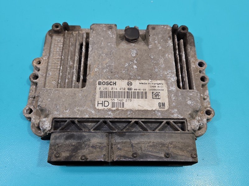 Komputer Sterownik silnika 0281014452, 55566279 Opel Zafira B 1.9 cdti